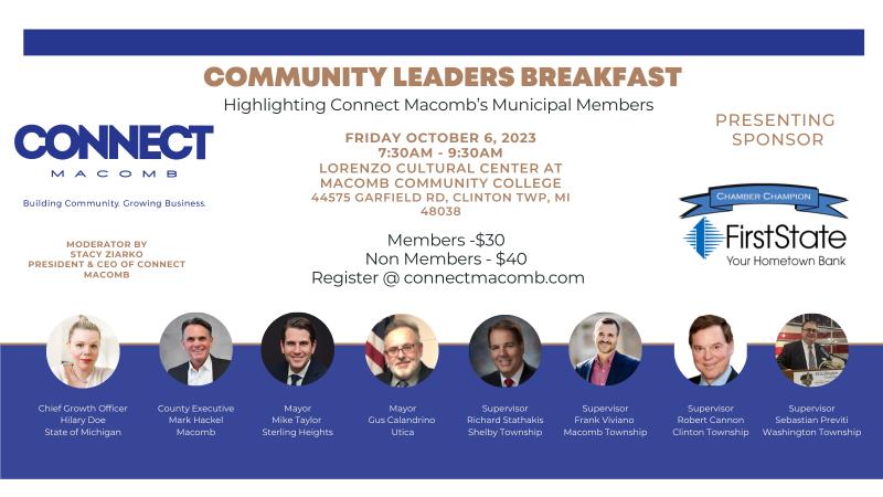 Community Leaders Breakfast 2023
