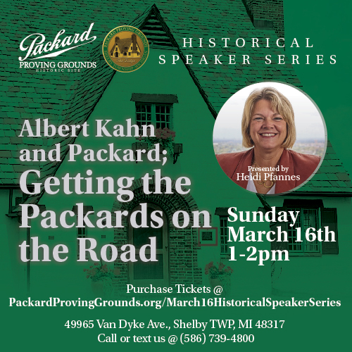 Albert Kahn and Packard: Getting the Packards on the Road