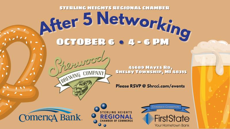 After 5 Networking - Sherwood Brewing